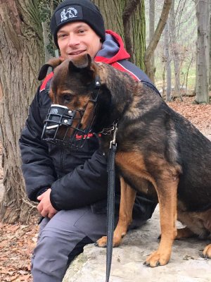 Jens Flemming mit Problemhund